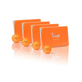 Trust Golfbälle Aurora Orange - Auffällige Golfbälle, Kristall-Urethan, 48 Bälle