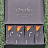 Trust Golfbälle Panther Orange – Auffällige Golfbälle, Kristall-Urethan, 12 Bälle