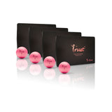 Trust Golfbälle Aurora  Rosa - Auffällige Golfbälle, Kristall-Urethan,48 Bälle, Roségold