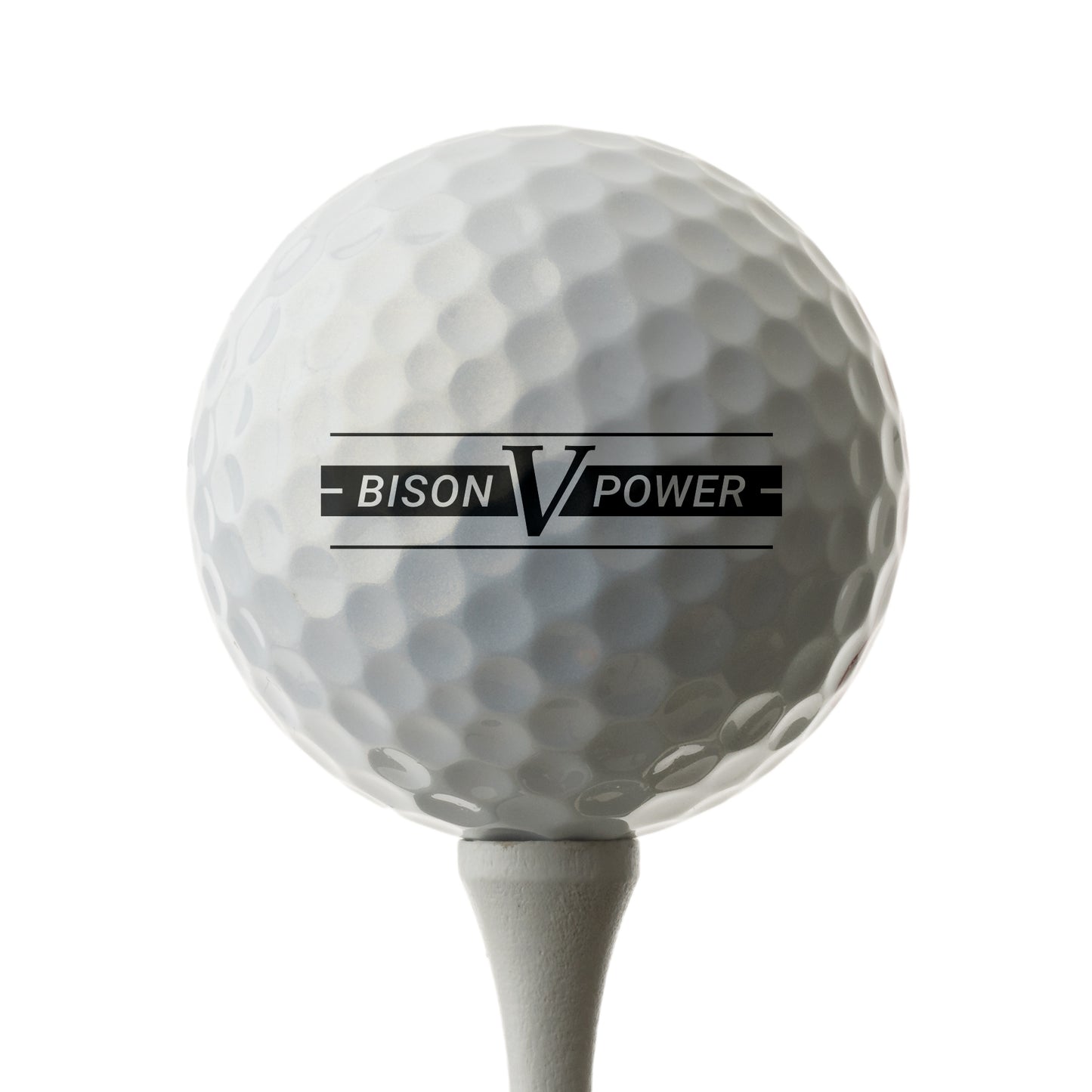 Trust Golfbälle Bison V Power - Für ambitionierte Golfer: Extreme Weite unter 169 km/h,  12 Bälle